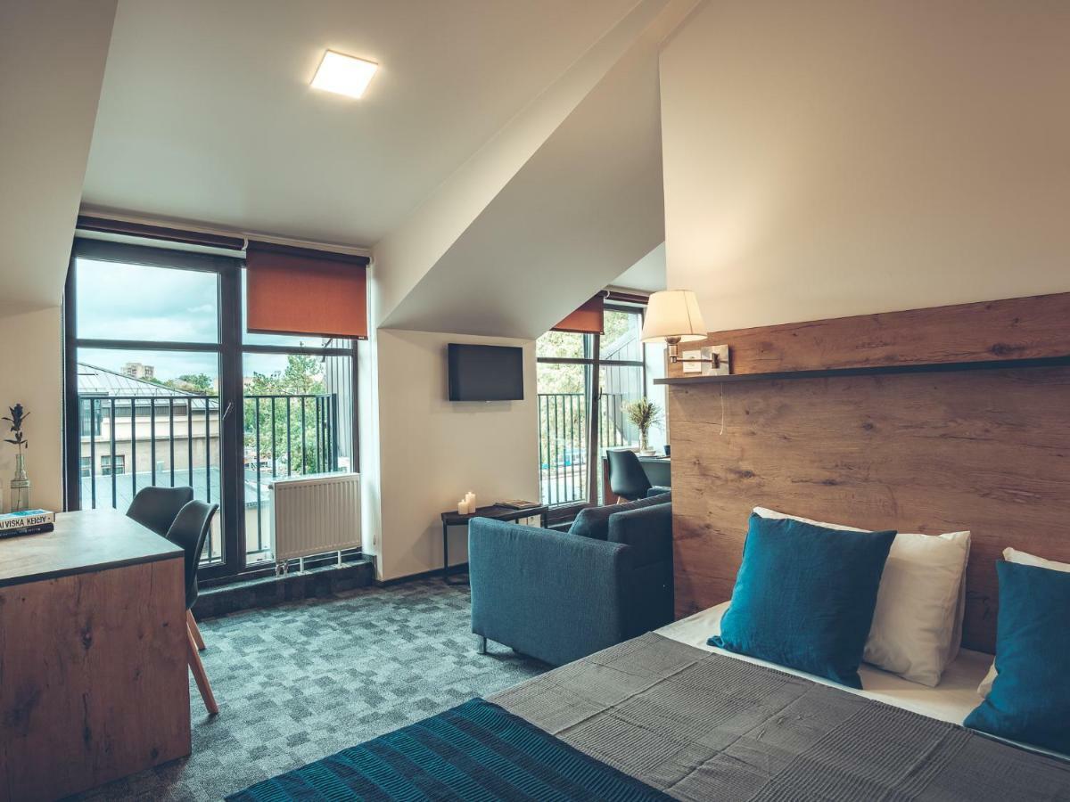 Self Check-In Hotel Railway Apartments VNO Camera foto